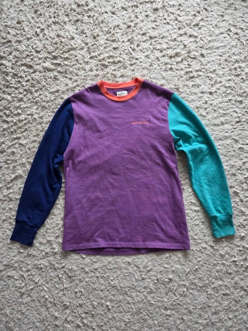 Aimé Leon Dore Men’s M Purple Heavyweight Oversized Long Sleeve